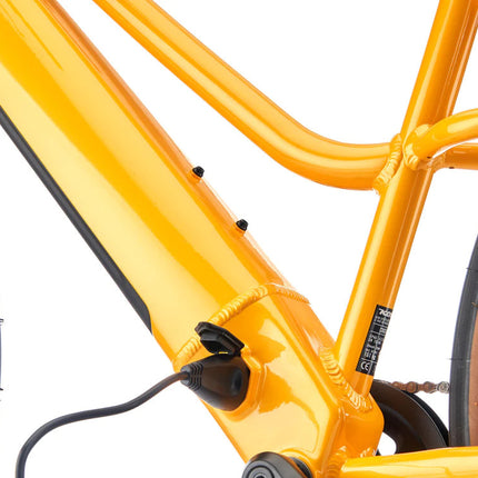 Sähköpyörä Kona Coco HD, kiiltävä metallinkeltainen (S)