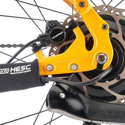 Sähköpyörä Kona Coco HD, kiiltävä metallinkeltainen (L)