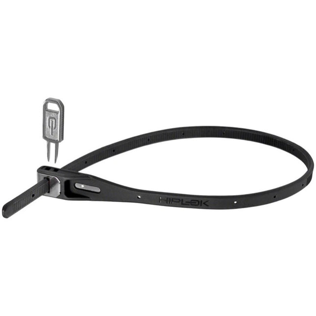 Vaijerilukko HIPLOK, Z-LOK, 42 cm, muovia