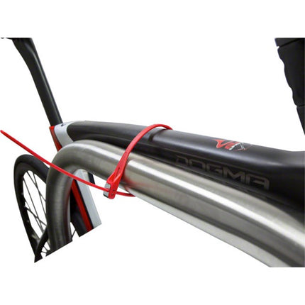 Vaijerilukko HIPLOK, Z-LOK, 42 cm, muovia