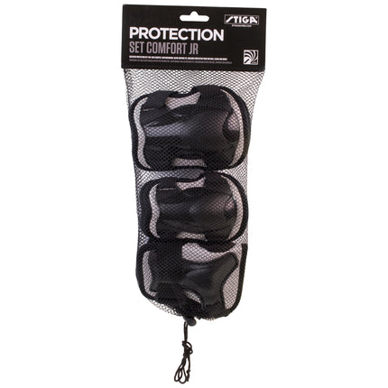 Suojat STIGA Comfort JR, musta, koko M