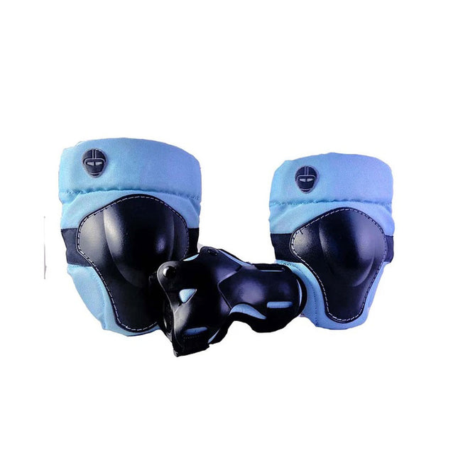 Pehmustesarja NUTCASE 3-PK MULTI-SPORT PAD SET-SKY-3/5, 3-5 vuotiaille, sininen