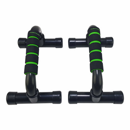 TUNTURI Push Up Bar PVC, musta-vihreä