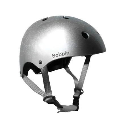 Kypärä BOBBIN Disco, hopea (S/M)
