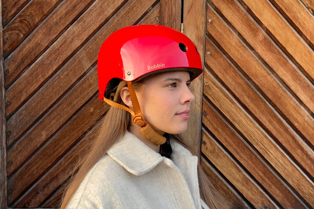 Kypärä BOBBIN Starling, punainen, M/L