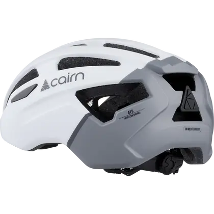 Kypärä CAIRN PRISM II Matt White Pearl, valko-harmaa (M)