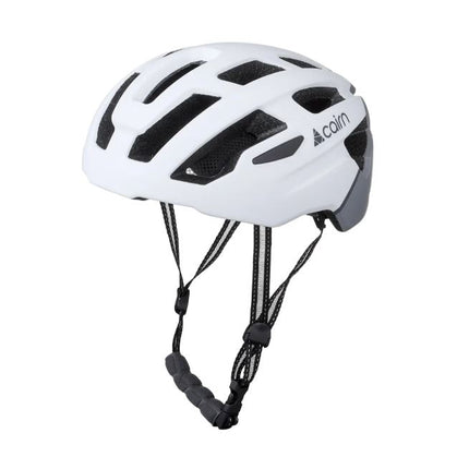 Kypärä CAIRN PRISM II Matt White Pearl, valko-harmaa (S)