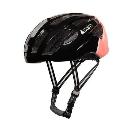 Kypärä CAIRN PRISM II Kiiltävä musta neonpinkki (L)