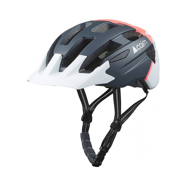 Kypärä CAIRN PRISM XTR II Harmaa Neon Coral (M)