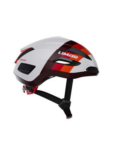 Kypärä LIMAR Air Master, 70s Valkoinen Tummanpunainen (M)