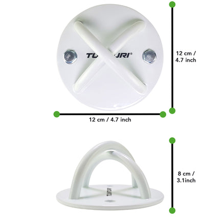 Kiinnitys harjoitushihnoihin TUNTURI Suspension Trainer Mount, valkoinen