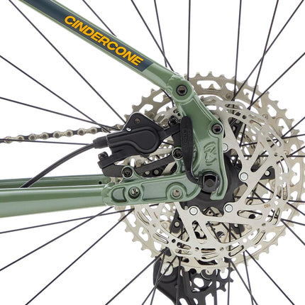 Maastopyörä KONA Cinder Cone, 27,5" kiiltävä metallinvihreä (M)