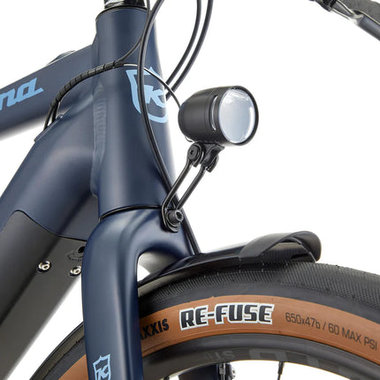 Sähköpyörä KONA Dew-E DL, 27,5" Matte Midnight (sininen) (XL)