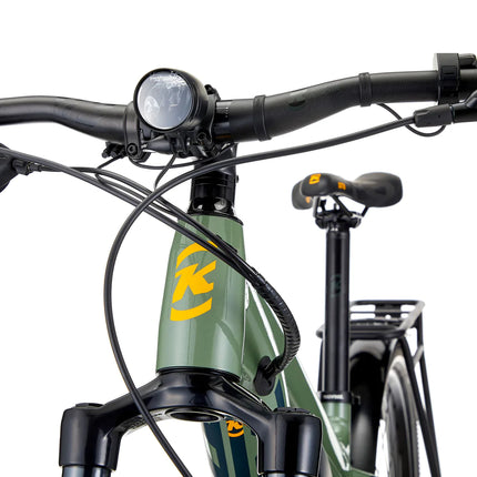 Sähköpyörä KONA El Kahuna SUV, 29" Gloss Landrover (vihreä) (XL)