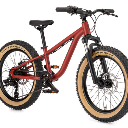 Lasten maastopyörä KONA Honzo 20, Matte Bloodstone (punainen)