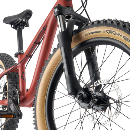 Lasten maastopyörä KONA Honzo 20, Matte Bloodstone (punainen)