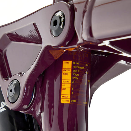 Maastopyörä KONA Process 134 DL 27.5, kiiltävä luumu (violetti) (M)