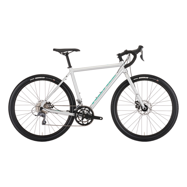 Gravel pyörä Kona Rove AL 650, Matta Faux Raw (hopea) (XL)