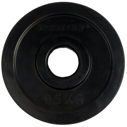 Painolevyt TUNTURI Kumilevyt, 30 mm, 0,5 kg (pari)