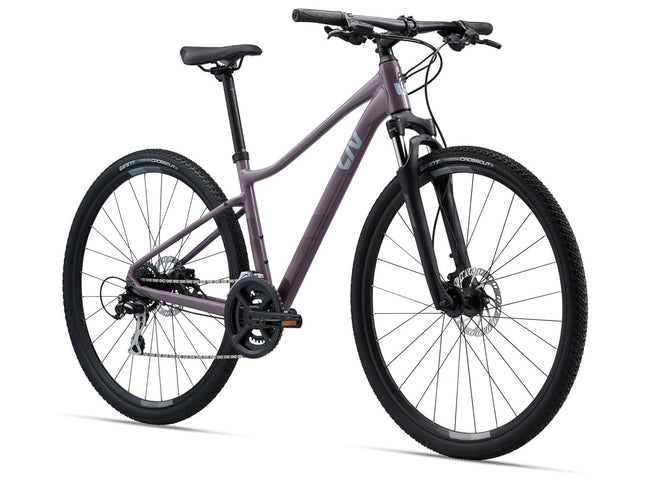 Naisten polkupyörä LIV Rove 3 DD Purple Ash (L)