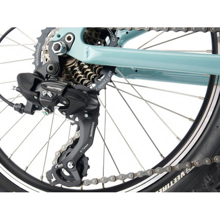 Lasten maastopyörä KONA Makena, Gloss Harbour Grey (vihreä)