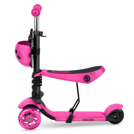 Lasten skootteri RICOKIDS Buggy, pinkki