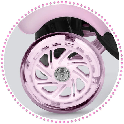 Lasten skootteri RICOKIDS Cubi, pinkki