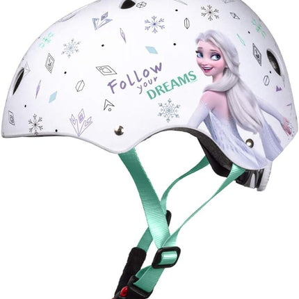 Lasten kypärä Frozen, (54-58 cm), valkoinen