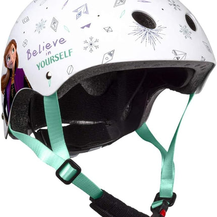 Lasten kypärä Frozen, (54-58 cm), valkoinen