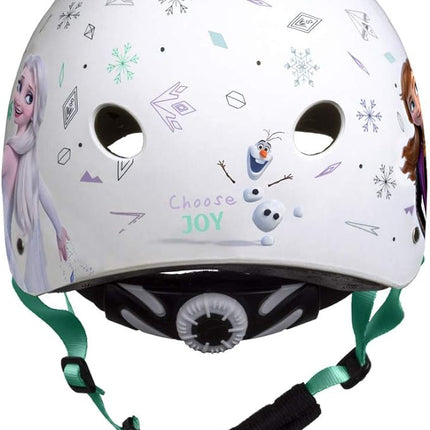 Lasten kypärä Frozen, (54-58 cm), valkoinen