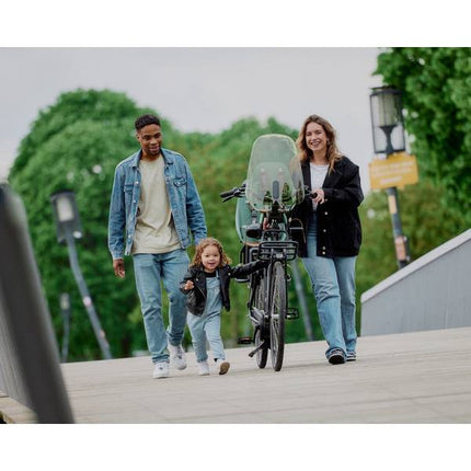 Lasten tuoli edessä URBAN IKI Ta-ke, Icho Green/Kurumi Brown, vihreä-ruskea