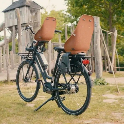 Lasten tuoli URBAN IKI Ta-ke BIO, Haniwa Brown/Bincho Black, tavarateline