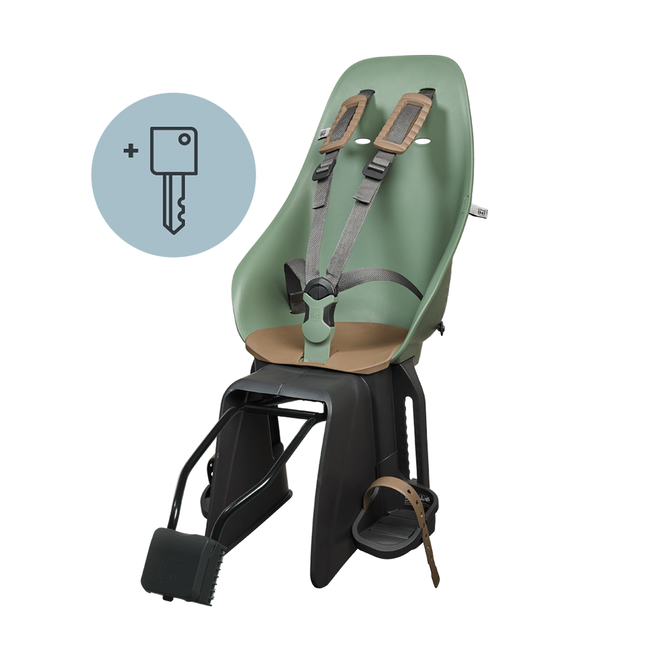 Lasten tuoli runkokiinnityksellä URBAN IKI Ta-ke, Icho Green/Kurumi Ruskea, vihreä-ruskea