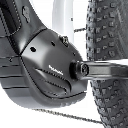 Sähköpyörä LEADER FOX Brasa 26" Fat Bike: Valkoinen (M)