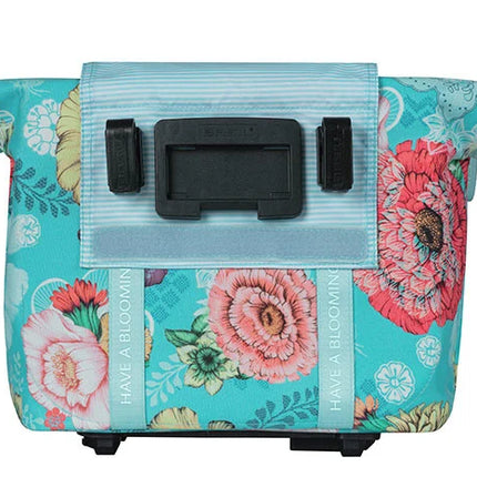 Ohjaustankolaukku BASIL Bloom Field 8-11L, sininen-kukka