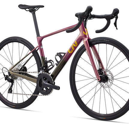 Maantiepyörä LIV Avail Advanced 2, Mulberry Glitter (S)