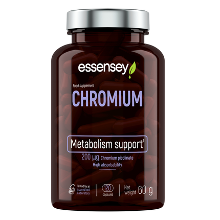Mineraali TREC ESSENSEY CHROMIUM 120 kapselia