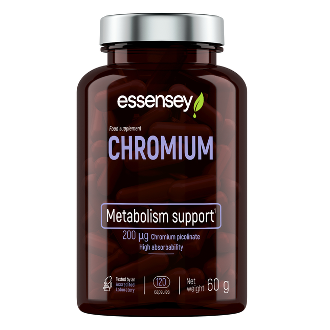 Mineraali TREC ESSENSEY CHROMIUM 120 kapselia