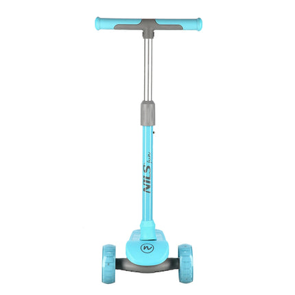 Lasten skootteri NILS FUN HLB09 Turquoise Scooter, sininen