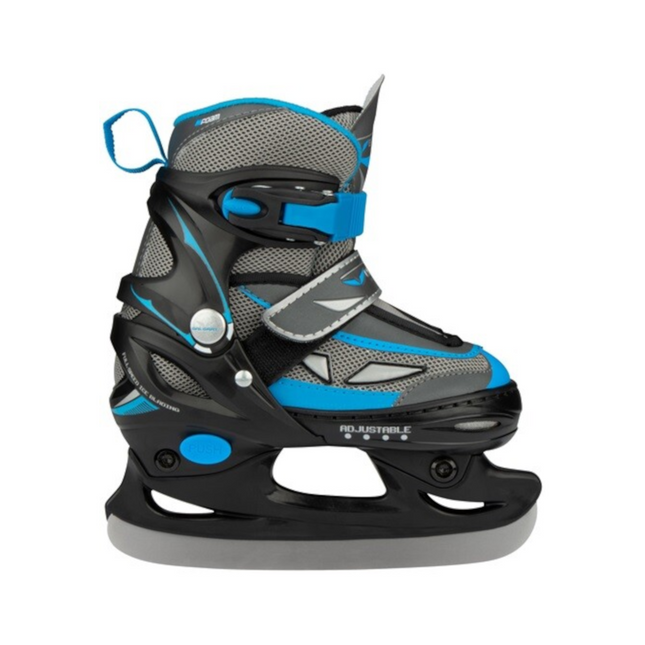 Lasten luistimet NJIDAM Calgary 3130 harmaa/sininen (L)