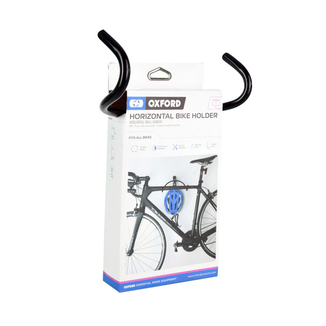 Polkupyörän seinäpidike OXFORD Vaakasuora pyöräteline