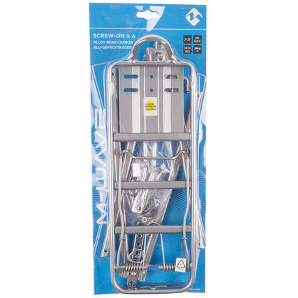 Matkatavarateline M-WAVE Kierrettävä II A, 24"-28", hopea