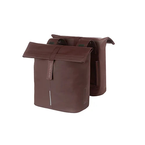 Laukku Basil City, 28-32L, kaksipuolinen, ruskea