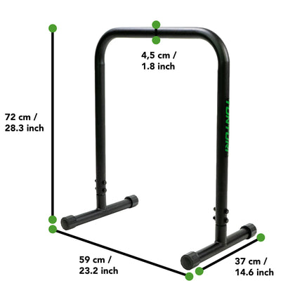 Rinnakkaistangot TUNTURI Parallettes Bar Set