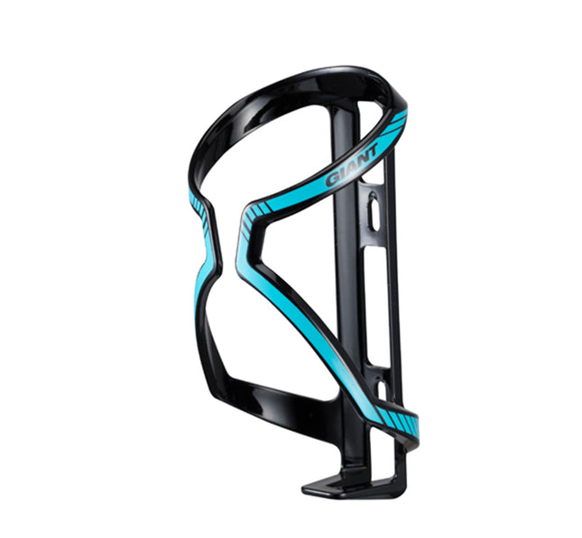 Pullonpidike GIANT AIRWAY SPORT Matt Musta/Gloss Blue, matta musta/kiiltävä sininen