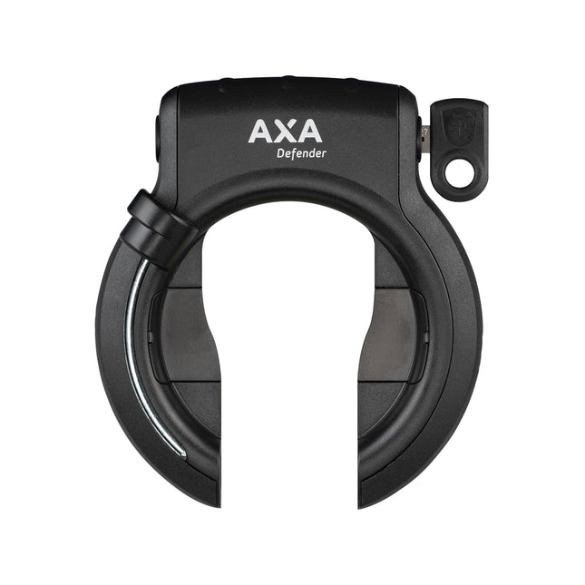 Runkolukko AXA Defender sisäänvedettävä (musta)