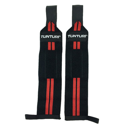 Rannekehihnat Tunturi Wrist Wraps, punainen