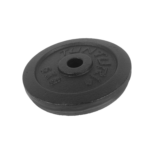 Painolautanen TUNTURI Lautas Musta, 30 mm, 5 kg