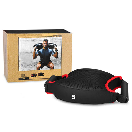 Painolaukku SPOKEY Sandi 5kg, musta