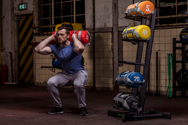 Painopussi TUNTURI Strengthbag 20kg, sininen